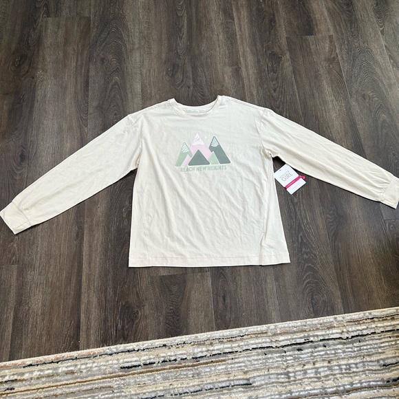 Athleta Girl Supima Oversized Graphic Top - Picture 4 of 4